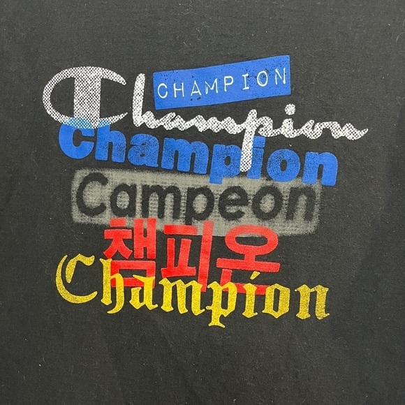 Champion Vintage Cotton Think Knit Tee - Picture 1 of 6